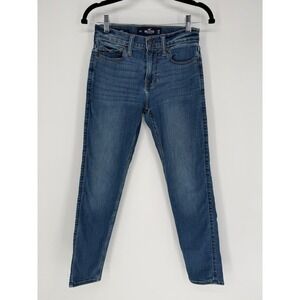 HOLLISTER MEN'S SKINNY JEANS 26X28 MEDIUM WASH ADVANCED STRETCH